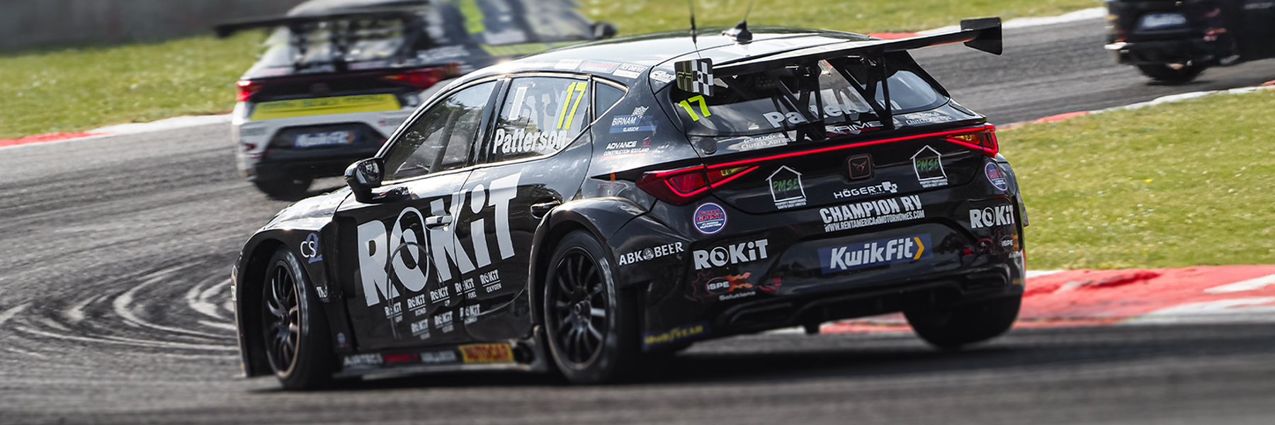We support a racing team in the prestigious BTCC championship in the UK